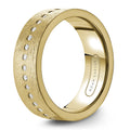 Noam Carver  Wedding Rings in Yellow Gold containing Diamond NCM-060YD75-M10