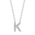 Necklaces Necklaces in White Gold containing Diamond 425409