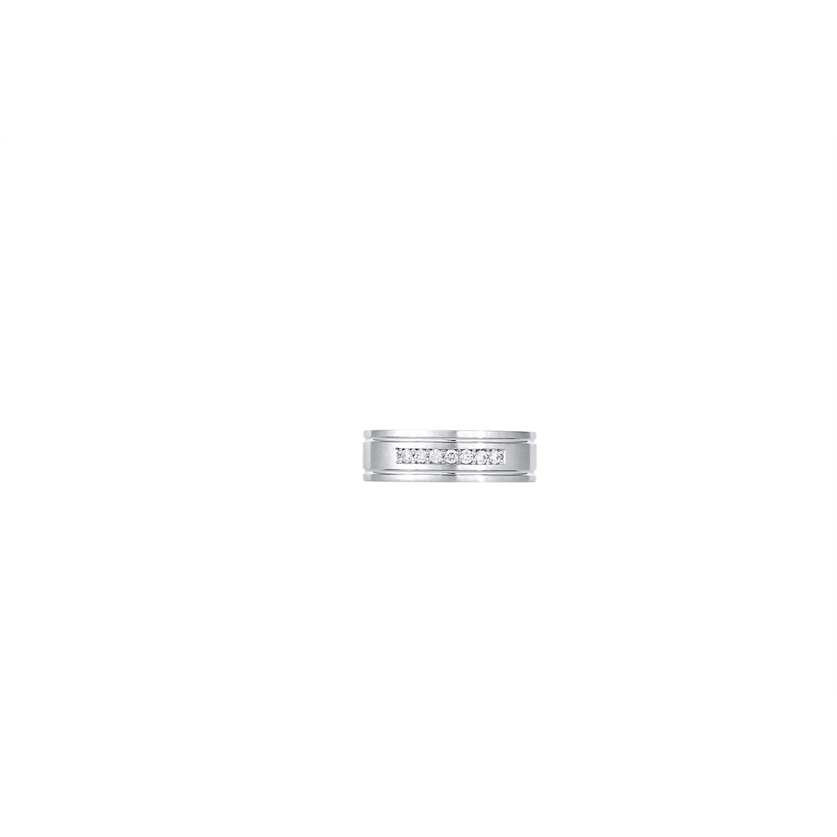 Tacori Wedding Rings in White Gold containing Diamond 101-7WSPD