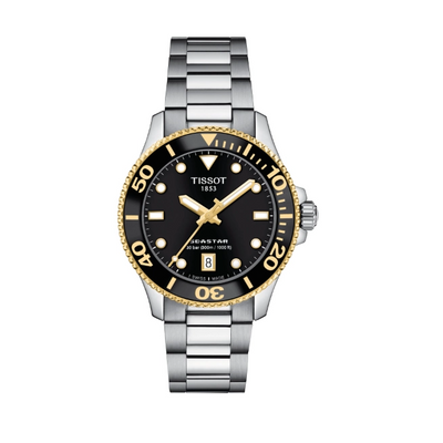 Tissot watch in Mixed Metals T1202102105100