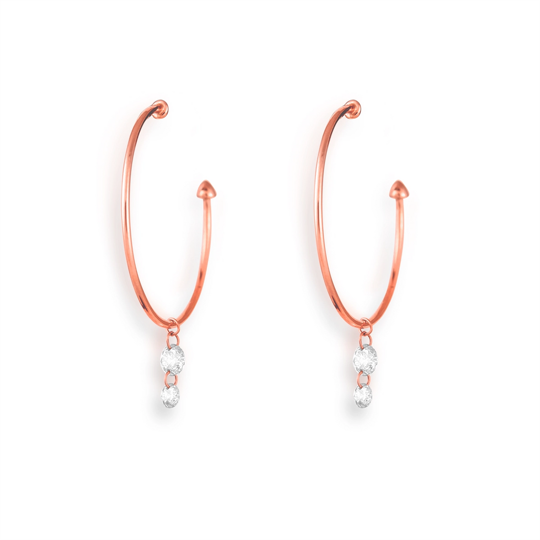 Earrings Jewelry in Rose Gold 425906