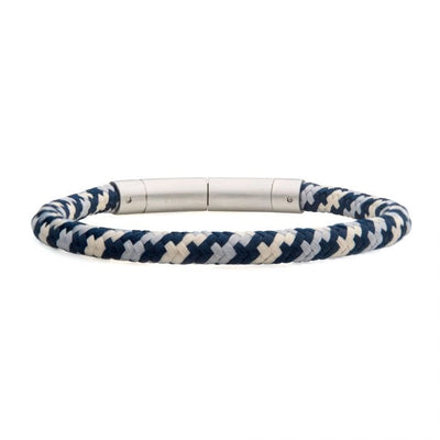 Inox Bracelets in Alternative Metals BRNYLON-BGB