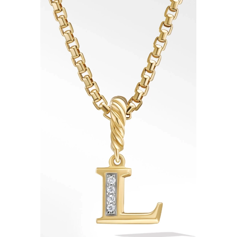 David Yurman Pendants in Yellow Gold containing Diamond D17661D88ADIL