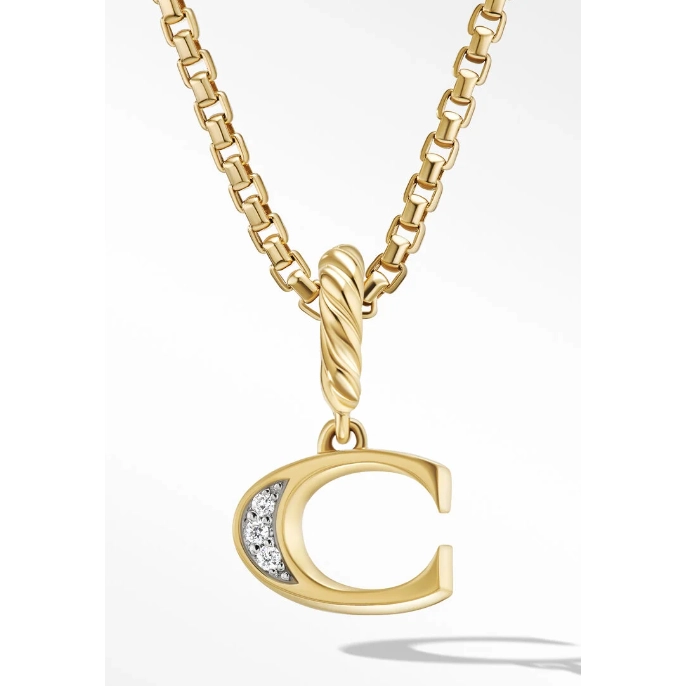 David Yurman Pendants in Yellow Gold containing Diamond D17661D88ADIC