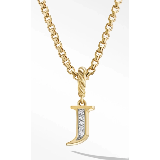 David Yurman Pendants in Yellow Gold containing Diamond D17661D88ADIJ