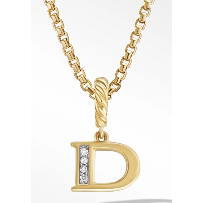 David Yurman Pendants in Yellow Gold containing Diamond D17661D88ADID