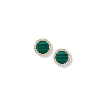 David Yurman Earrings in Yellow Gold containing Other, Multi-gemstone, Diamond E17700D88DMLDI