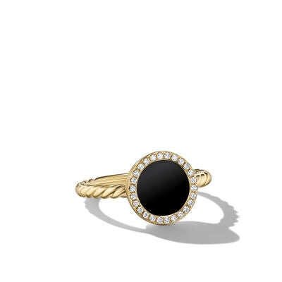 David Yurman Rings in Yellow Gold containing Black onyx, Multi-gemstone, Diamond R17659D88DBODI6