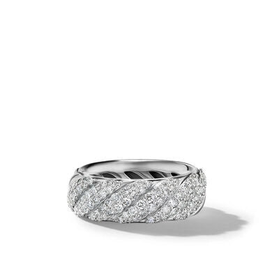 David Yurman Rings in Silver containing Diamond R17972DSSADI7