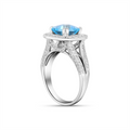 Engagement Collections Estate Jewelry in White Gold R-22470-A-ESTATE