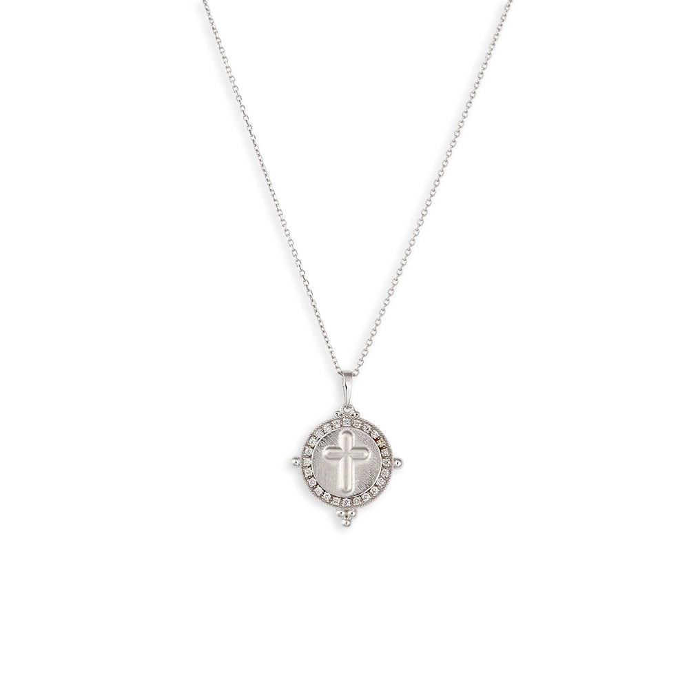 Necklaces Necklaces in White Gold containing Diamond 426268