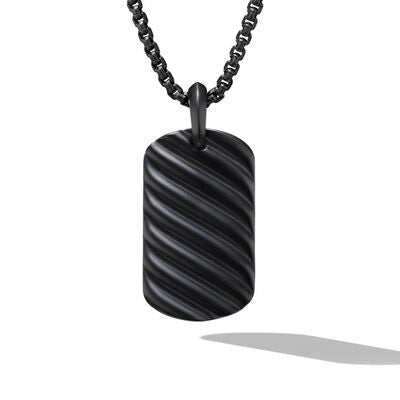 David Yurman Pendants in Alternative Metals D25959MBB