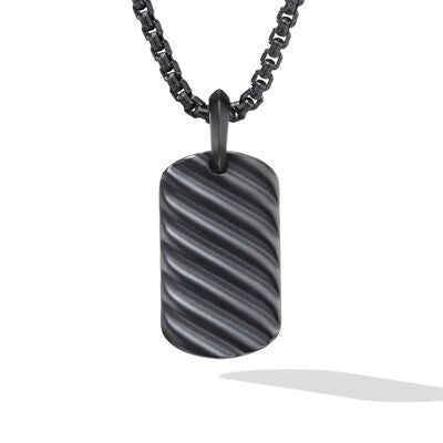 David Yurman Pendants in Alternative Metals D25958MBB