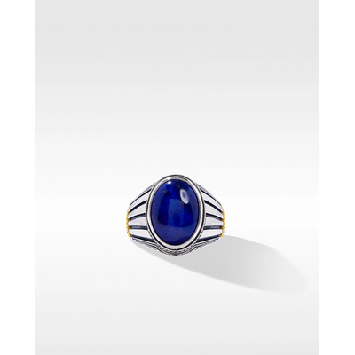 Konstantino Rings in Mixed Metals containing Lapis DKJ888-116 S12