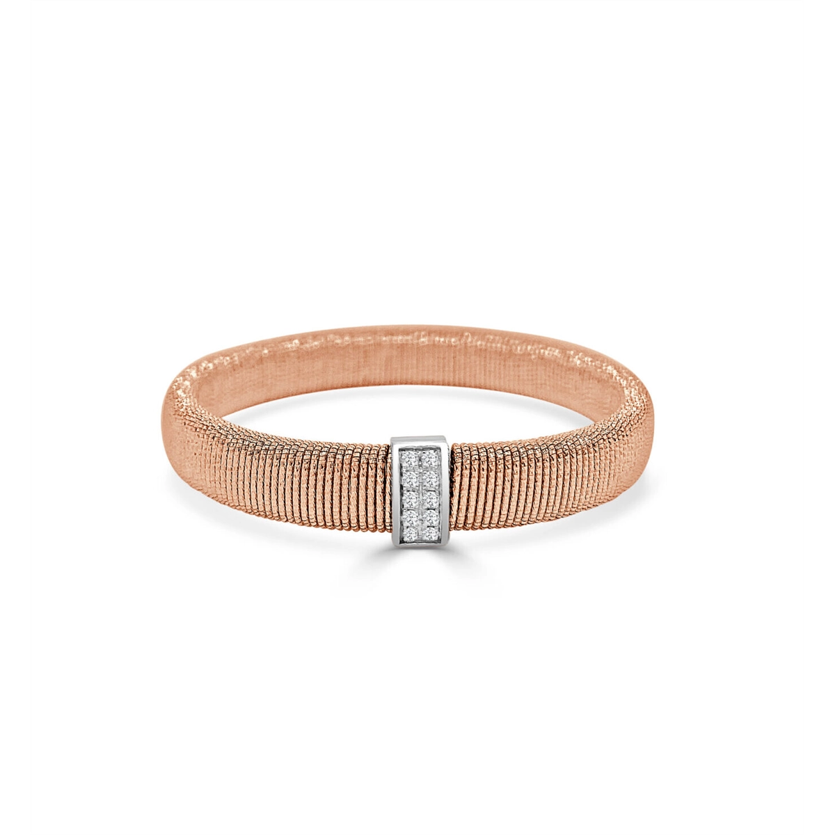 Frederic Sage Bracelets in Mixed Metals containing Diamond BRR-626-PW