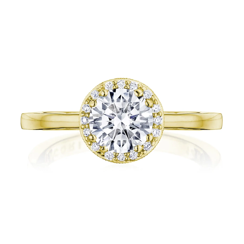 Tacori Engagement Rings in Yellow Gold containing Diamond P101 2 RD 8 FY