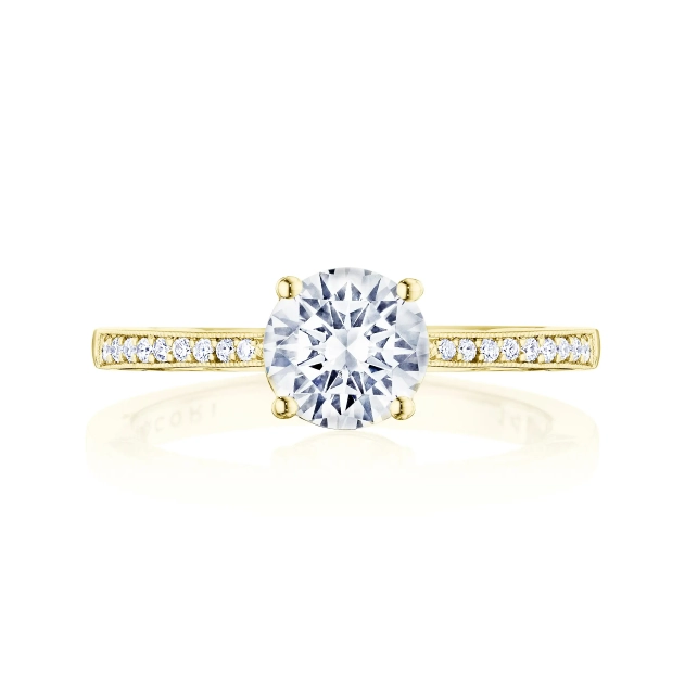Tacori Engagement Rings in Yellow Gold containing Diamond P102 RD 7.5 FY