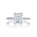 Tacori Engagement Rings in White Gold containing Diamond P104 2 EC 8.5X6.5 FW