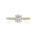 Tacori Engagement Rings in Yellow Gold containing Diamond P104 RD 7.5 FY
