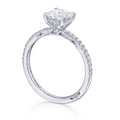 Tacori Engagement Rings in White Gold containing Diamond 2670 1.5 PR 7 W