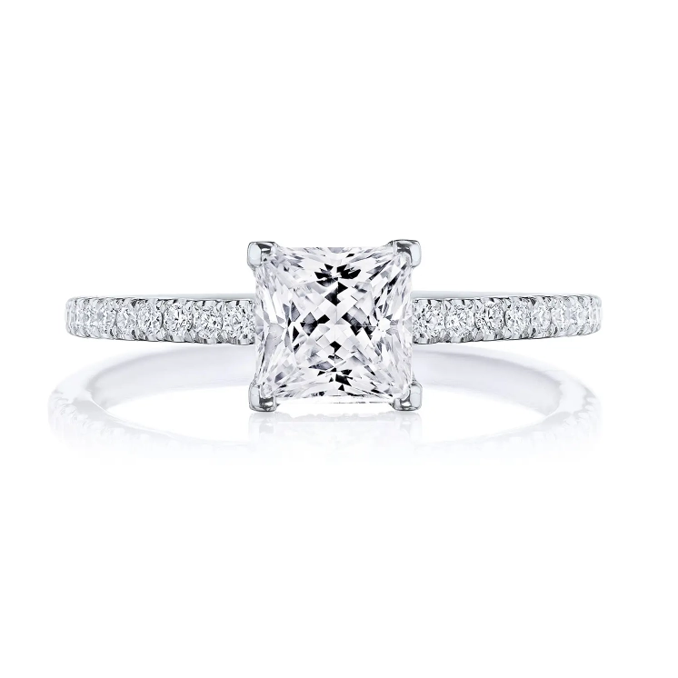 Tacori Engagement Rings in White Gold containing Diamond 2670 1.5 PR 7 W