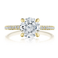 Tacori Engagement Rings in Yellow Gold containing Diamond 2670 2.2 RD 9.5 Y