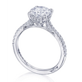 Tacori Engagement Rings in White Gold containing Diamond 2671 RD 8 W