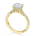 Tacori Engagement Rings in Yellow Gold containing Diamond 2671 RD 8 Y