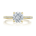 Tacori Engagement Rings in Yellow Gold containing Diamond 2671 RD 8 Y