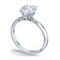 Tacori Engagement Rings in White Gold containing Diamond 2682 2.2 OV11.5X8.5W