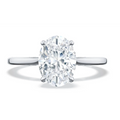 Tacori Engagement Rings in White Gold containing Diamond 2682 2.2 OV11.5X8.5W
