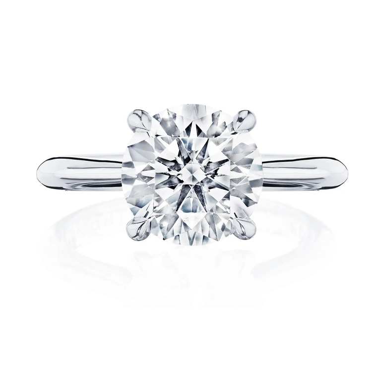 Tacori Engagement Rings in Platinum/Palladium containing Diamond HT 2671 RD 10