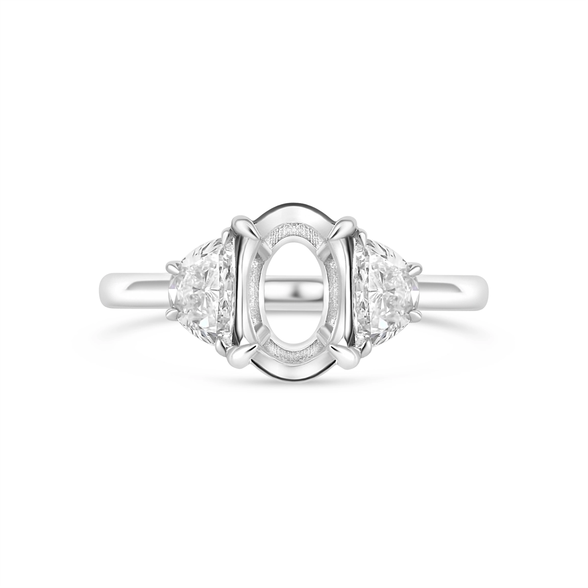Rings Engagement Rings in White Gold containing Diamond 427234