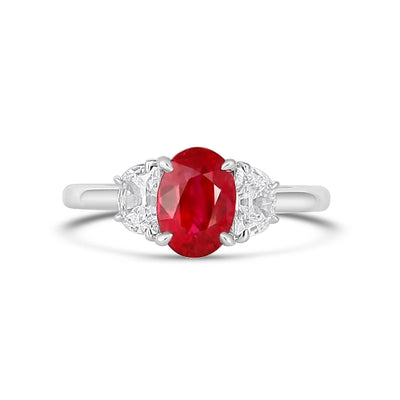 Rings Rings in White Gold containing Multi-gemstone, Diamond, Ruby 427250