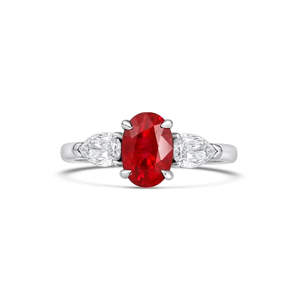 Rings Rings in White Gold containing Multi-gemstone, Diamond, Ruby 427251