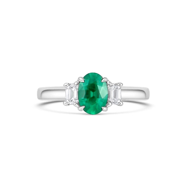 Rings Rings in White Gold containing Multi-gemstone, Diamond, Emerald 427252