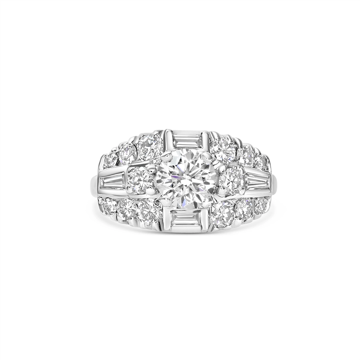 Engagement Collections Estate Jewelry in White Gold ESTATE2022120625