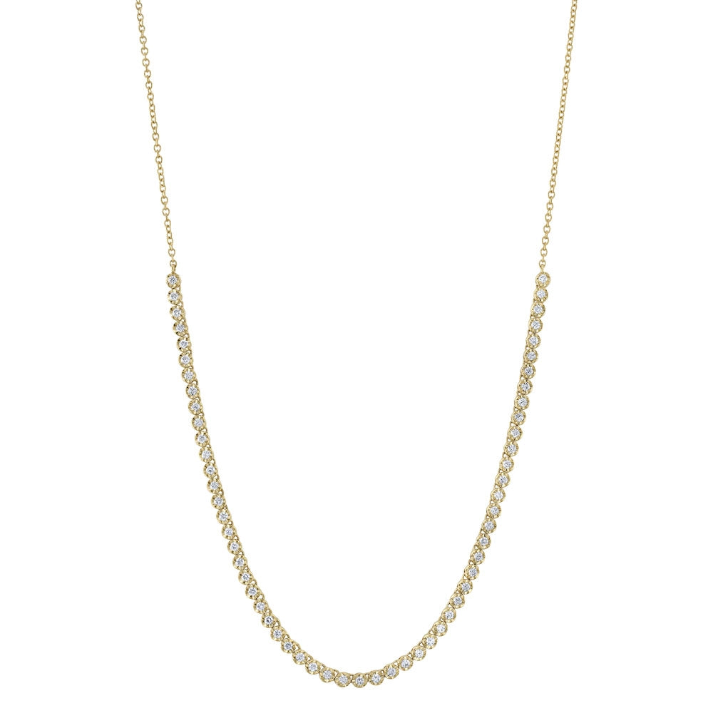 Necklaces Necklaces in Yellow Gold containing Diamond 427381