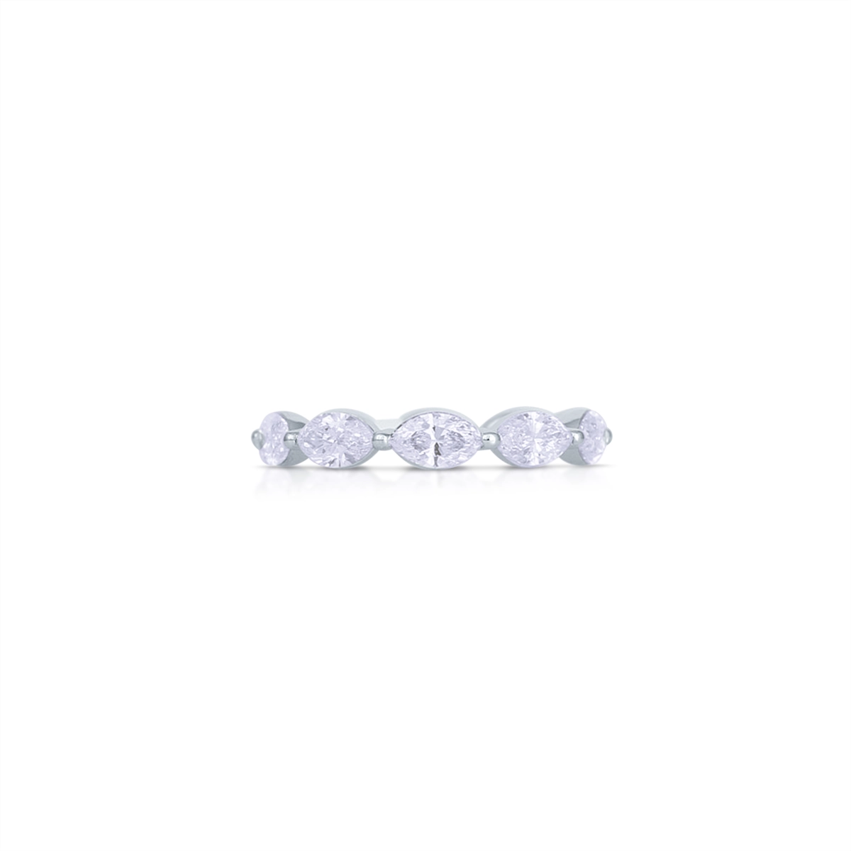 Wedding Bands Wedding Rings in White Gold containing Diamond 427495
