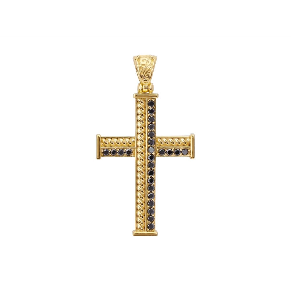 Konstantino Pendants in Yellow Gold containing Black diamond STMK05039-18KT-110