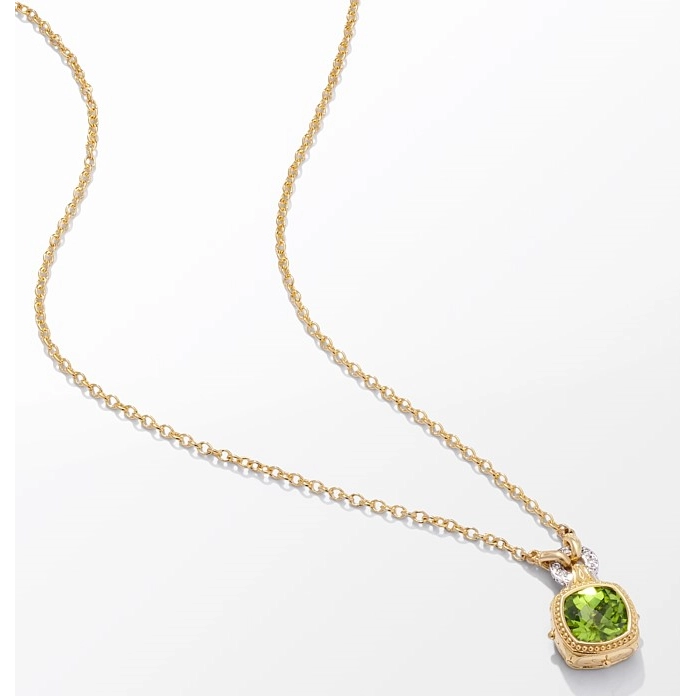 Konstantino Necklaces in Yellow Gold containing Peridot, Multi-gemstone, Diamond KOMK06065-18KT-197