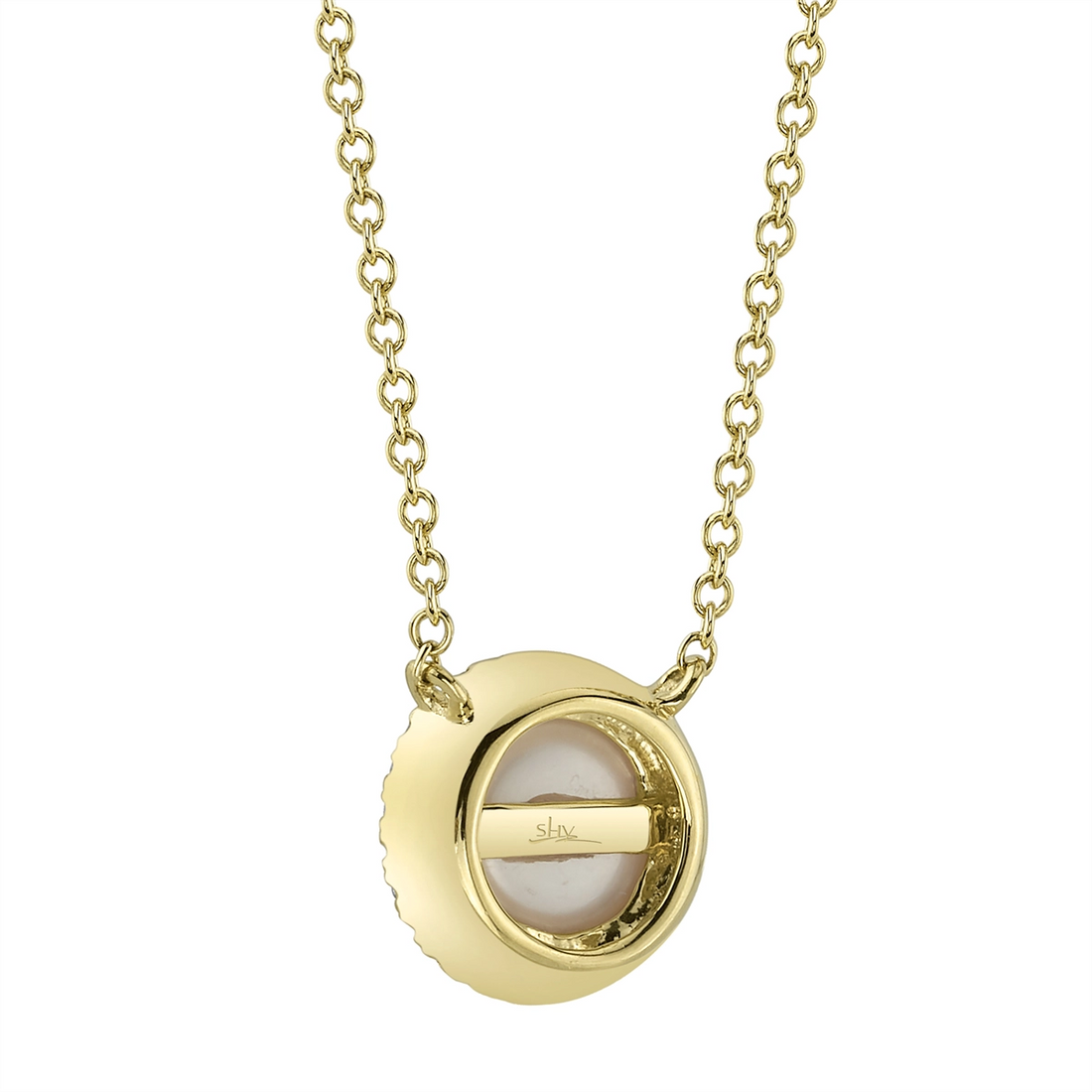 Necklaces Necklaces in Yellow Gold containing Multi-gemstone, Diamond, Pearl 427594