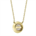 Necklaces Necklaces in Yellow Gold containing Multi-gemstone, Diamond, Pearl 427594