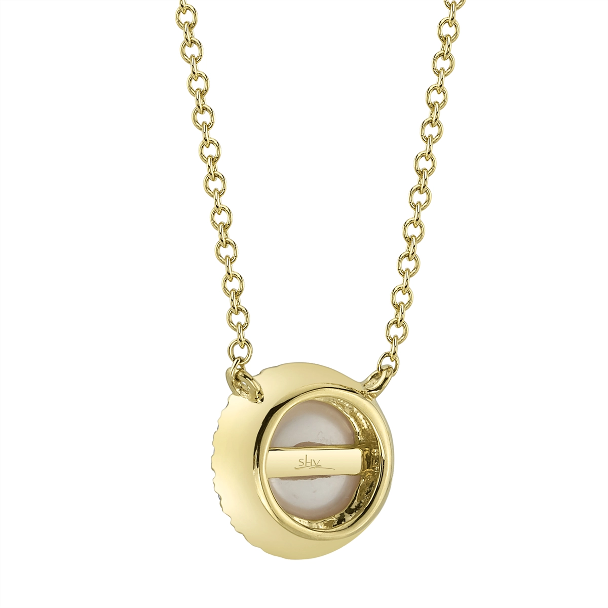 Necklaces Necklaces in Yellow Gold containing Multi-gemstone, Diamond, Pearl 427594