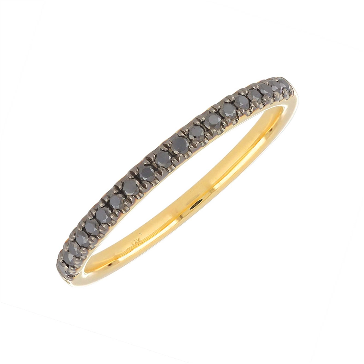 Rings Wedding Rings in Yellow Gold containing Black diamond 427609