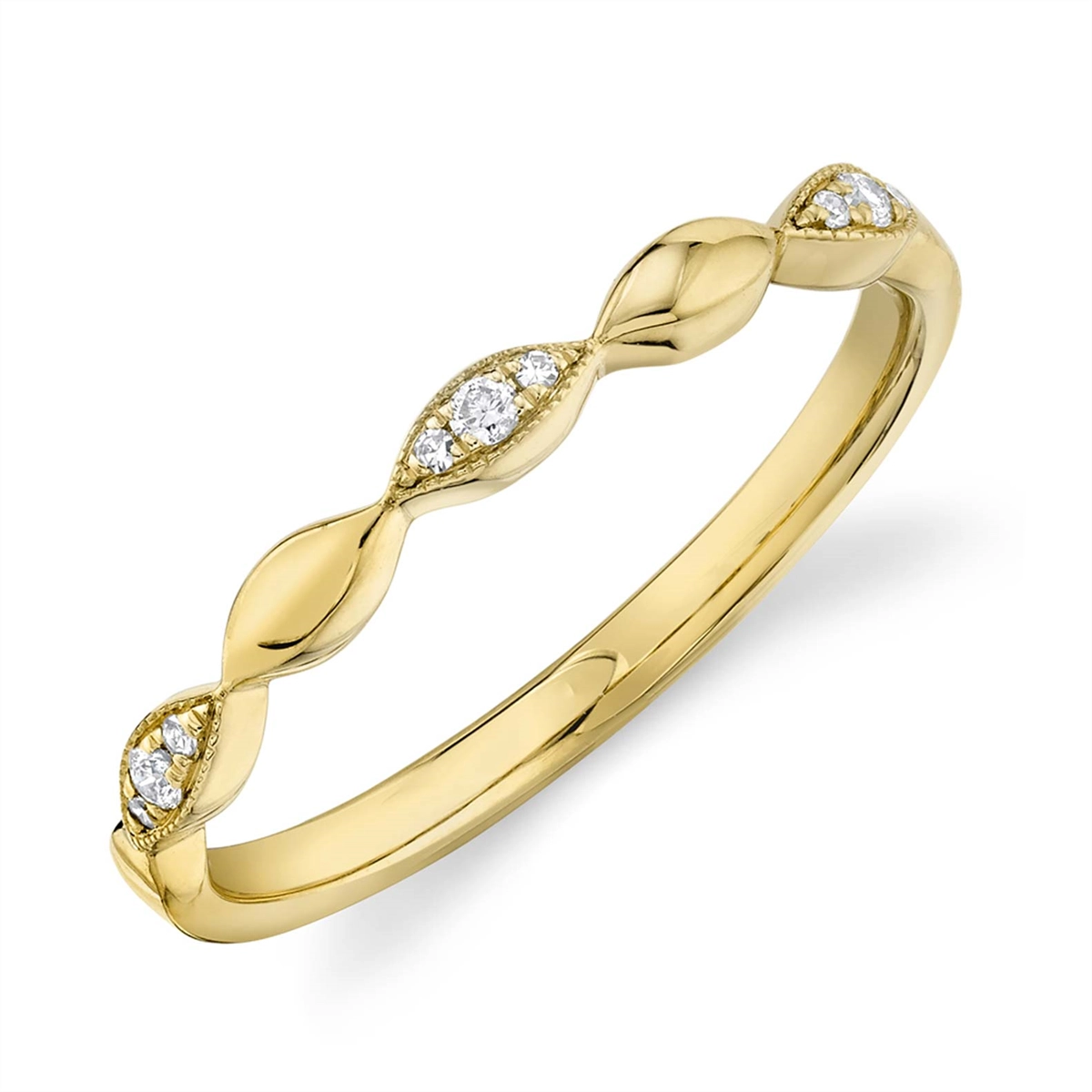 Wedding Bands Wedding Rings in Yellow Gold containing Diamond 427610