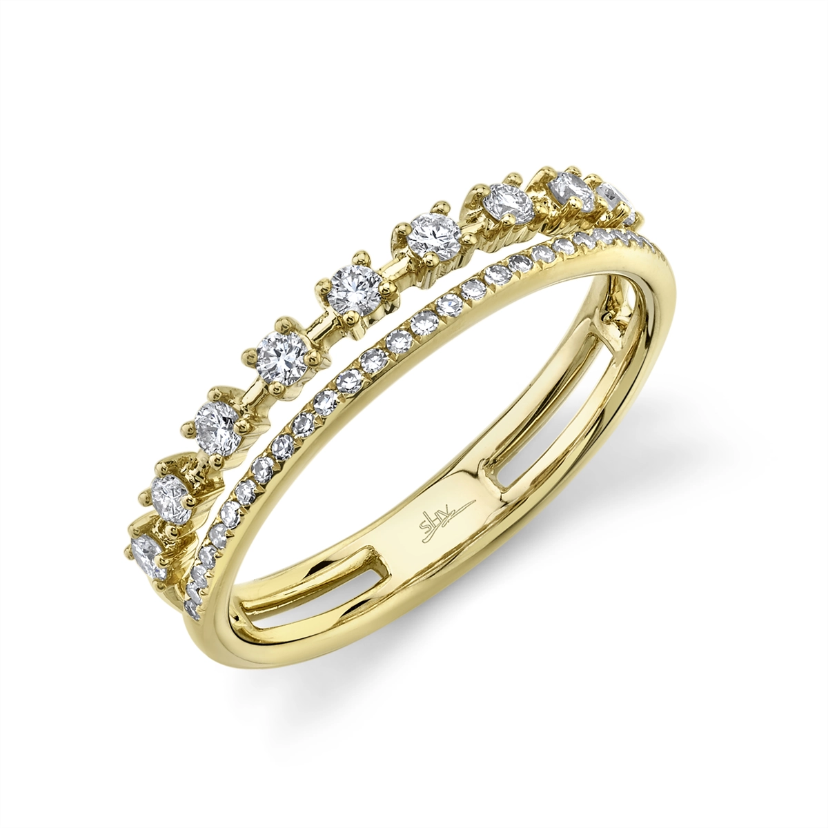Wedding Bands Rings in Yellow Gold containing Diamond 427613