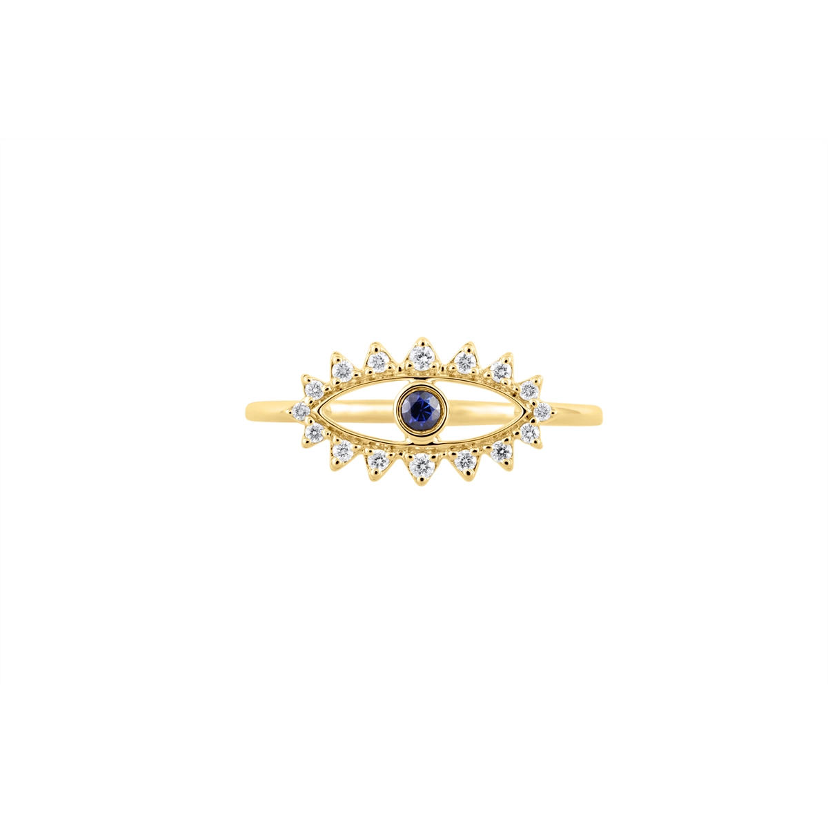 Rings Rings in Yellow Gold containing Multi-gemstone, Diamond, Sapphire 427615
