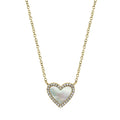 Necklaces Necklaces in Yellow Gold containing Mother of pearl, Multi-gemstone, Diamond 427623