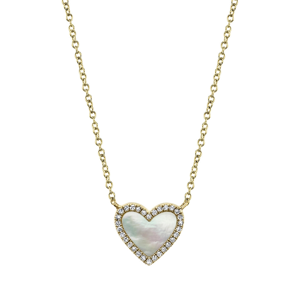 Necklaces Necklaces in Yellow Gold containing Mother of pearl, Multi-gemstone, Diamond 427623